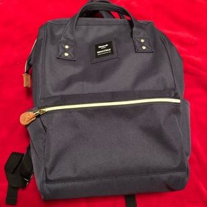 Himawari Navy Blue Backpack